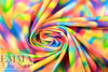 Dutch digital 'airbrushed whirl' cotton knit Oeko-Tex cert. 1.5 yd