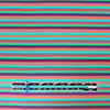Dutch digital 'zestfully striped' cotton knit Oeko-Tex cert. .75 yds