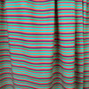 Dutch digital 'zestfully striped' cotton knit Oeko-Tex cert. .75 yds