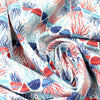 Dutch digital 'dancing jellyfish' cotton knit Oeko-Tex cert. 2.125 yds