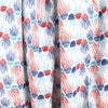 Dutch digital 'dancing jellyfish' cotton knit Oeko-Tex cert. 1.5 yds