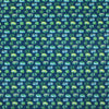 Dutch digital 'happy camper' cotton knit Oeko-Tex cert. - basil/teal 1.625 yd