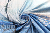 Dutch digital 'out to sea' cotton/spandex knit panel 2.375 yd - 1 Panel