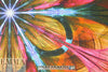 Dutch digital prism flower cotton/lycra knit panel