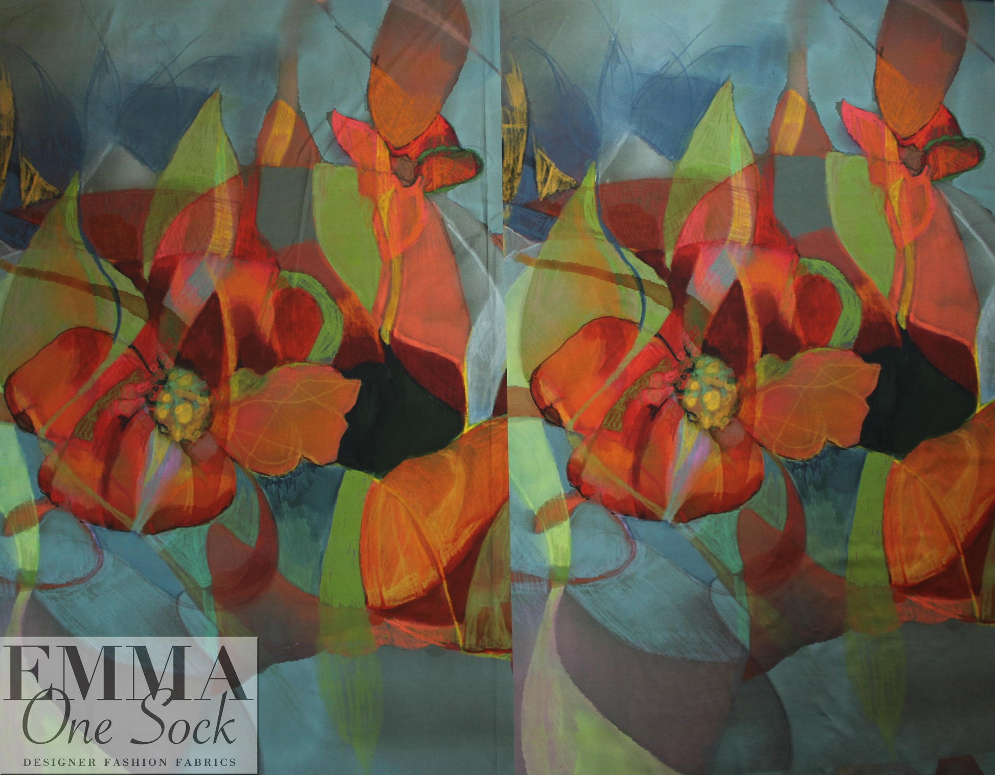 Dutch LIMITED EDITION 'Joanna-3' cotton/lycra knit panel