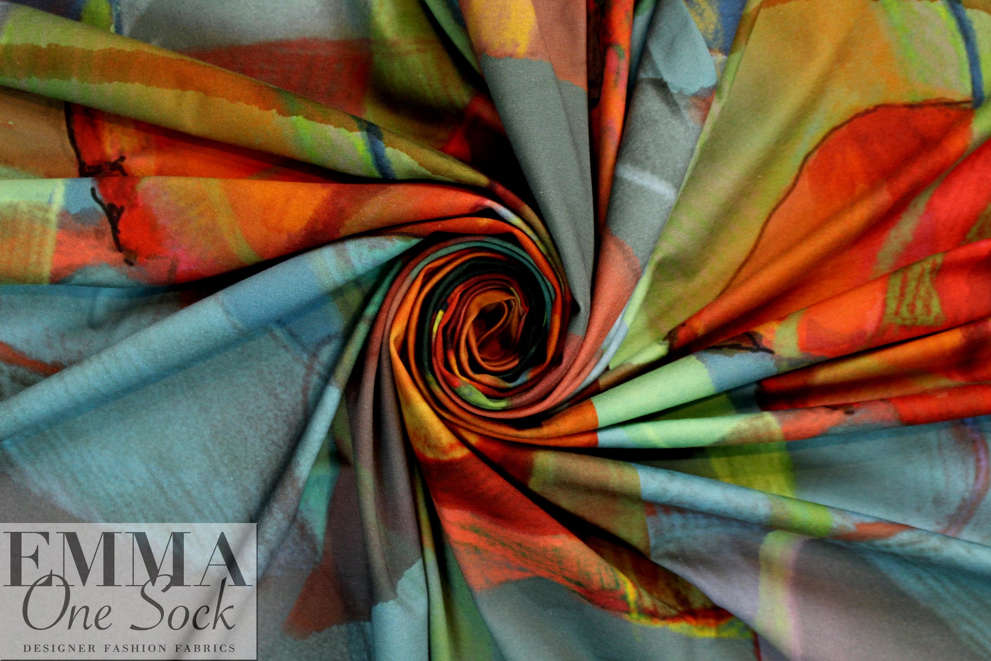 Dutch LIMITED EDITION 'Joanna-3' cotton/lycra knit panel