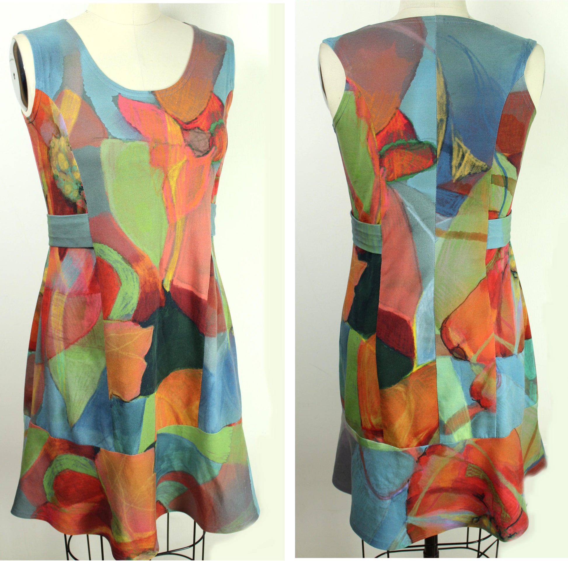Dutch LIMITED EDITION 'Joanna-3' cotton/lycra knit panel