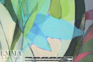 Dutch digital EOS EXCLUSIVE 'Joanna' cotton/lycra knit panel 1.2 yds