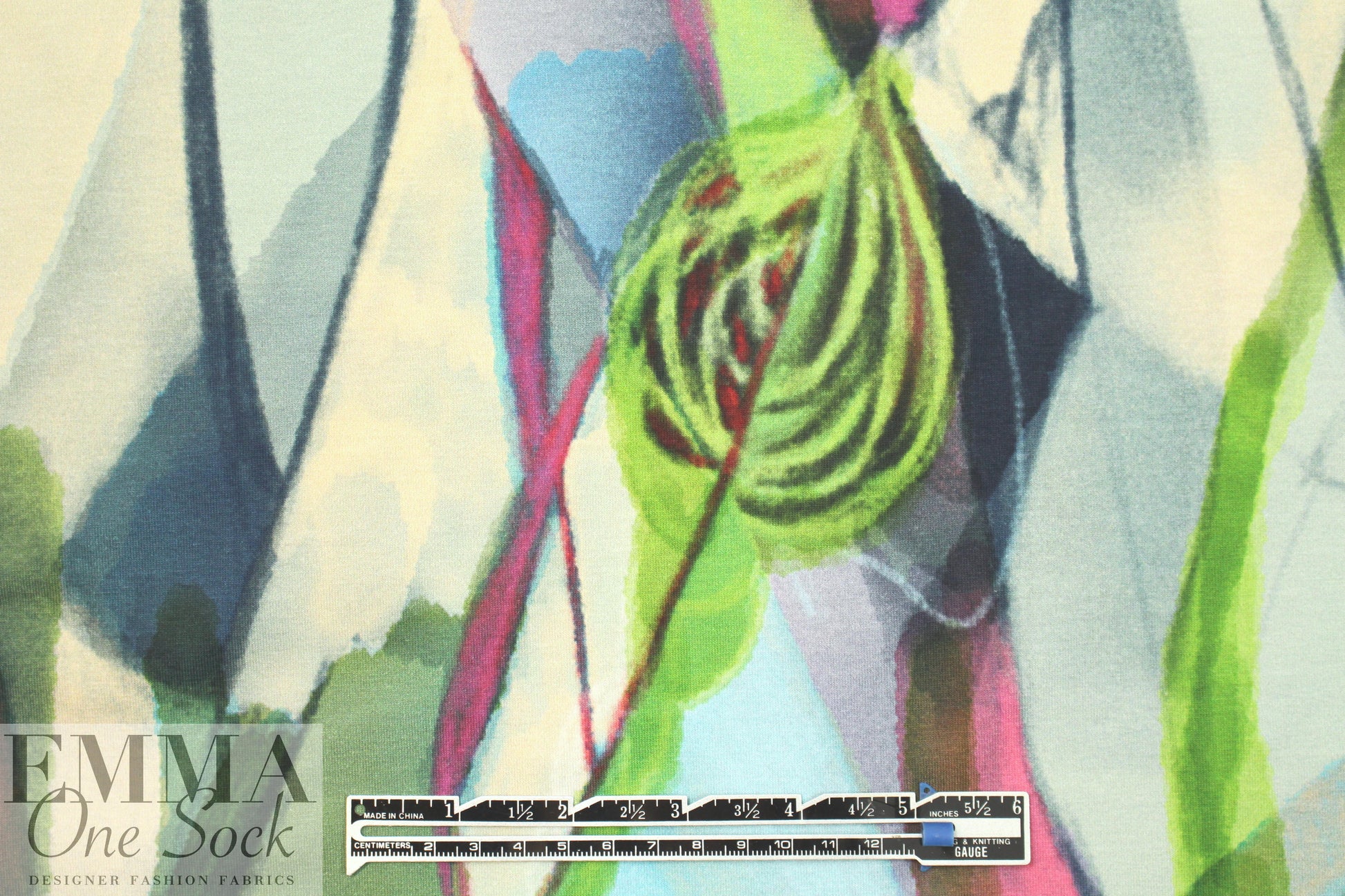 Dutch digital EOS EXCLUSIVE 'Joanna' cotton/lycra knit panel