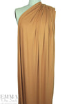 butterscotch Oeko-Tex viscose/spandex 4-way jersey  2 yd
