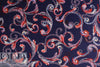 Dutch Oeko-tex 'decorative paisley' viscose/spandex knit