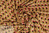 Dutch Oeko-tex 'shadow dots' viscose/spandex knit