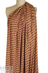 Dutch Oeko-tex 'shadow dots' viscose/spandex knit