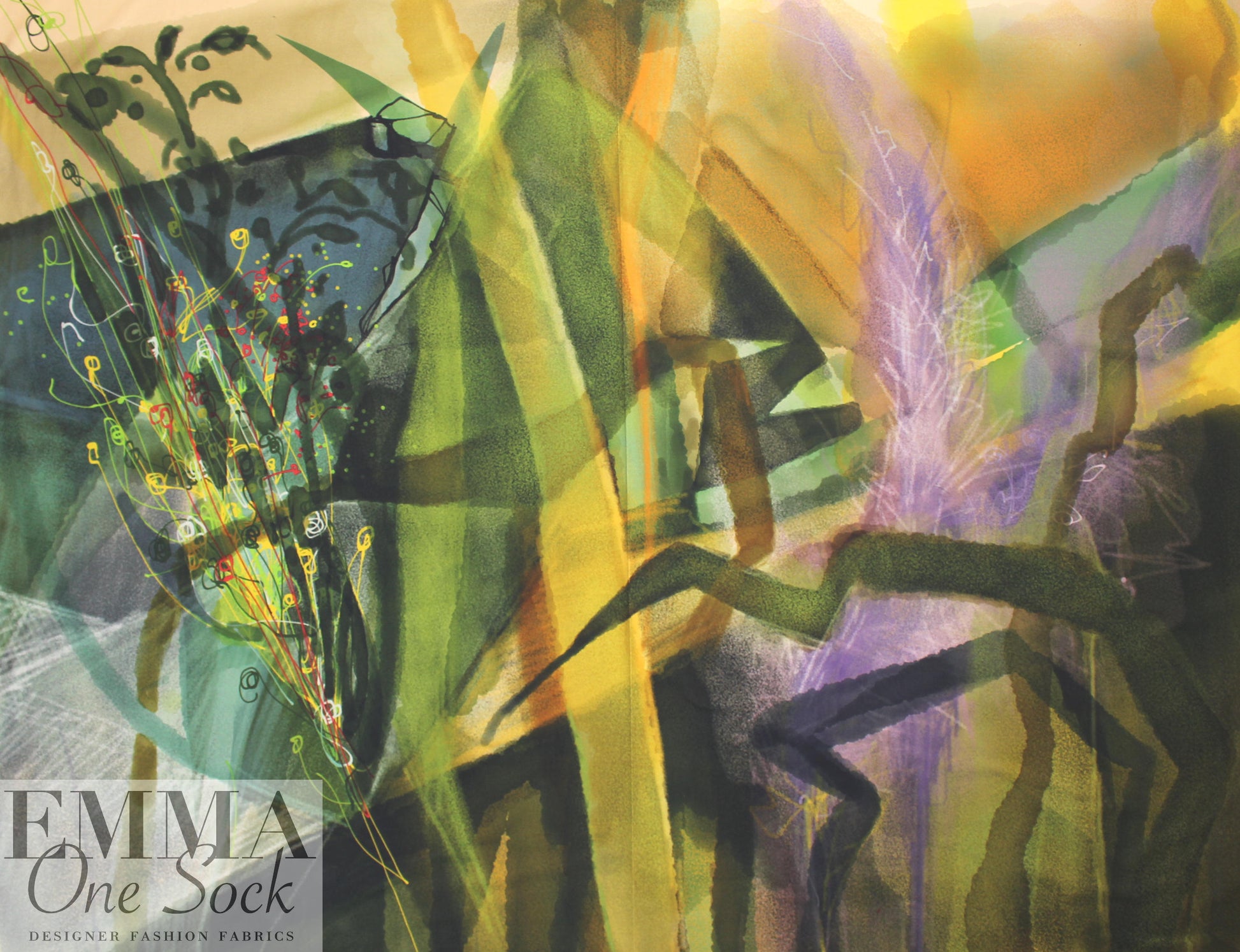 Dutch LIMITED EDITION 'Joanna-2'  knit panel 1.25 yd