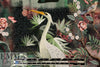 Dutch digital 'birds in paradise' Fr. terry Oeko-Tex certified 1.125 yds