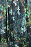 Dutch digital 'night garden' vis/span knit Oeko-Tex certified .5 yds