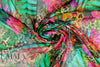 Dutch Oeko-Tex certified cotton voile - hibiscus montage .875 yds