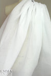 beautiful quality woven interfacing - firm white