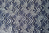 'circuit breaker' graphic stretch brocade - navy/white