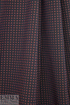 NY designer little flowers stretch brocade - red/black .875 yards
