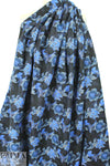 Jas0n Wu flowery blues stretch jacquard brocade