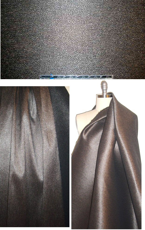 Italian vertical stretch pebble design stretch brocade