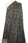 Caroline C0nstas speckled stretch silk charmeuse
