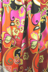 NY designer 'pucci' stretch silk charmeuse - nectarine