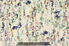 Italian micro-rib stretch corduroy - wildflowers .75 yds