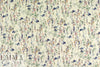Italian micro-rib stretch corduroy - wildflowers .75 yds