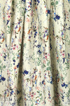 Italian micro-rib stretch corduroy - wildflowers .75 yds