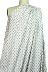 giraffe graphic cotton/spandex shirting