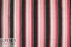 famous designer striped cotton stretch poplin - pink