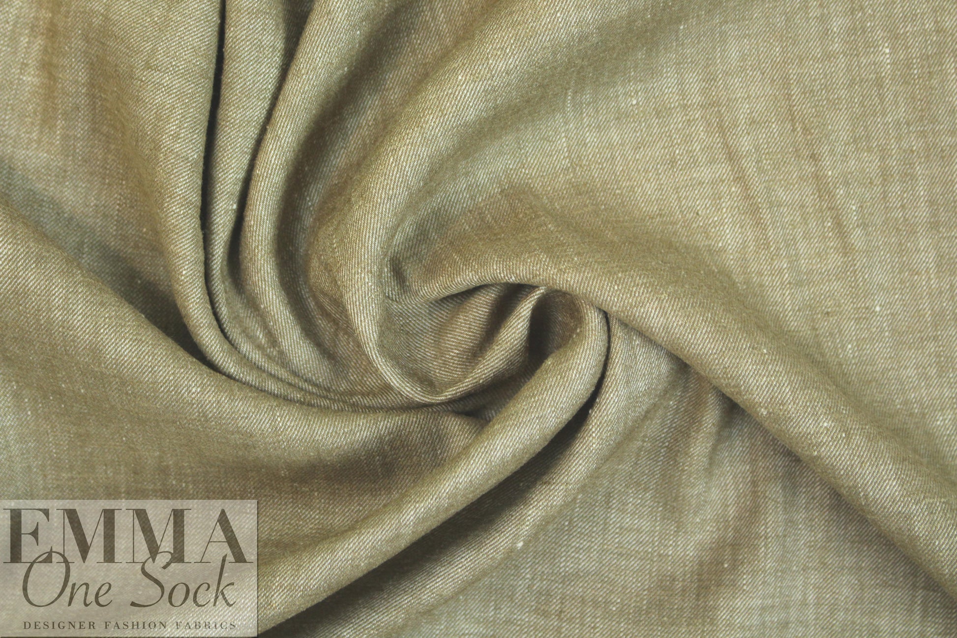 NY designer cotton/rayon stretch woven - driftwood 2 yds