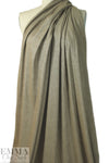 NY designer cotton/rayon stretch woven - driftwood