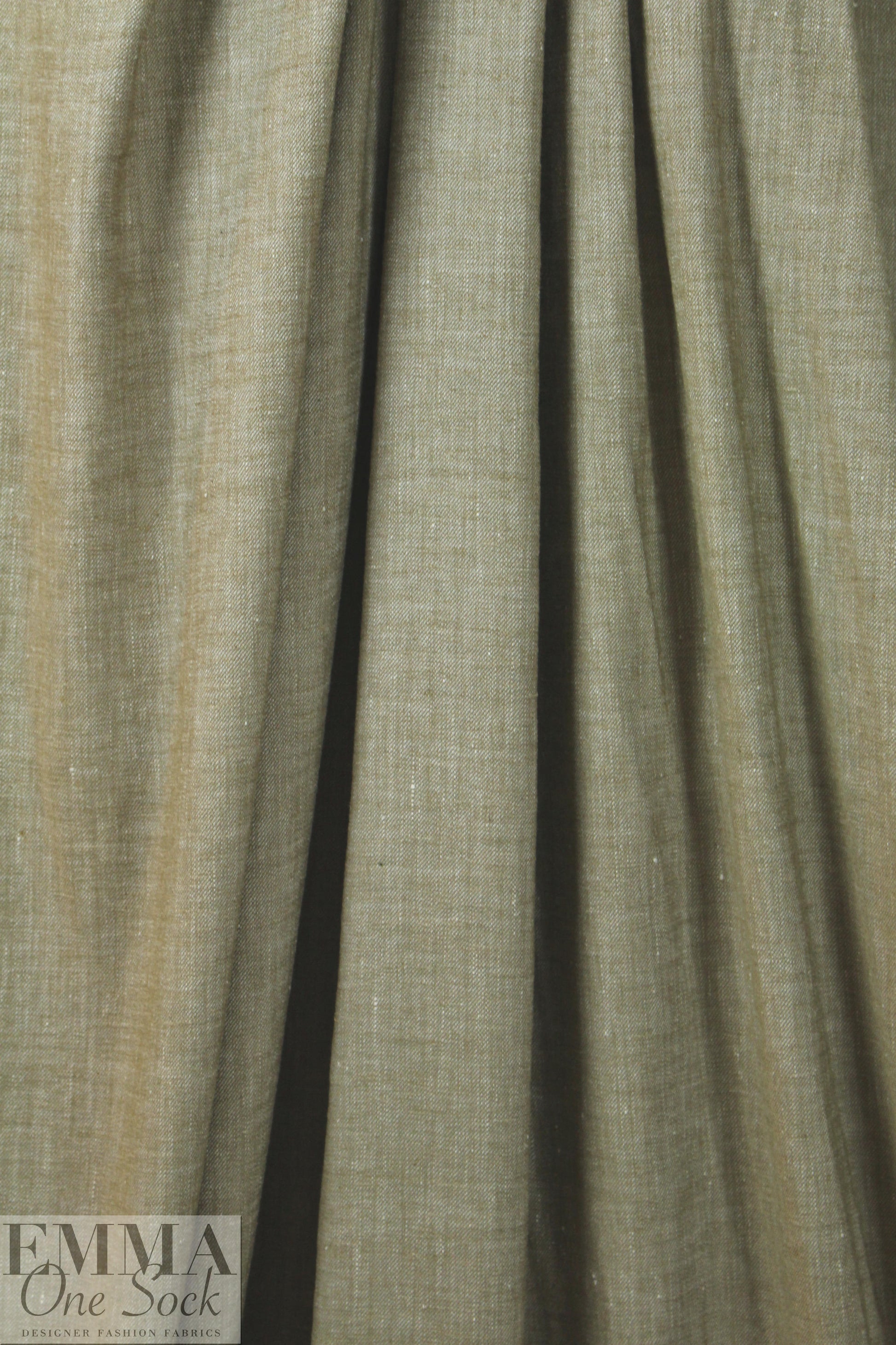 NY designer cotton/rayon stretch woven - driftwood 2 yds