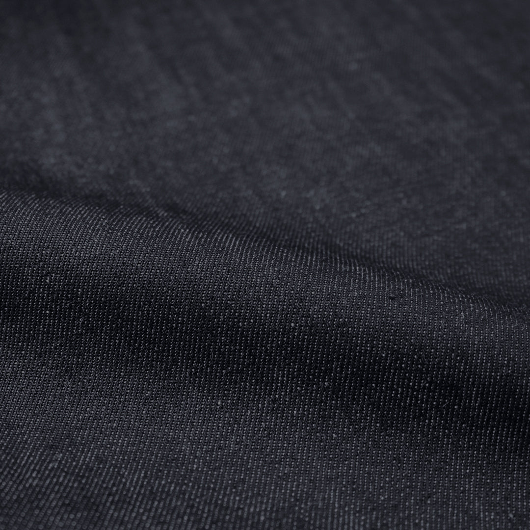 Italian cotton stretch denim - dark indigo 1.625 yds