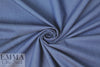 lightweight cotton blend stretch denim - med. blue 1.625 yd