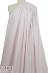 NY designer slubbed stretch denim - pale pink/black
