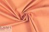 NY designer stretch cotton blend denim - papaya 1 yard