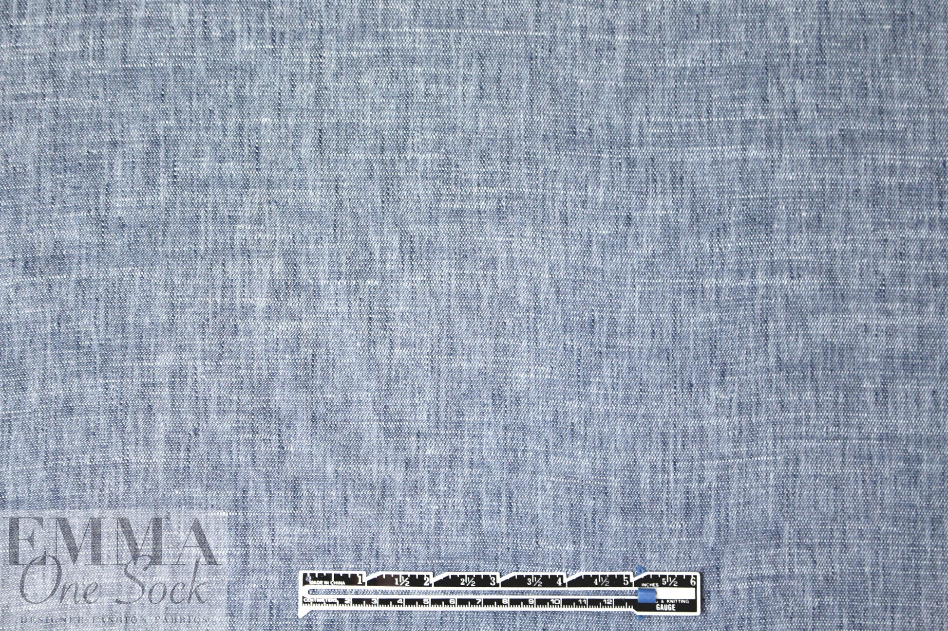 Italian linen/rayon stretch woven - denim