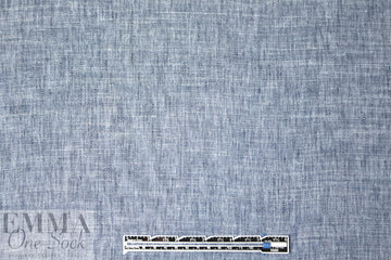 Italian linen/rayon stretch woven - denim
