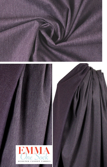 'casual chic' mulberry stretch denim