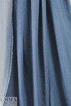 'faded scroll' printed stretch denim - blue
