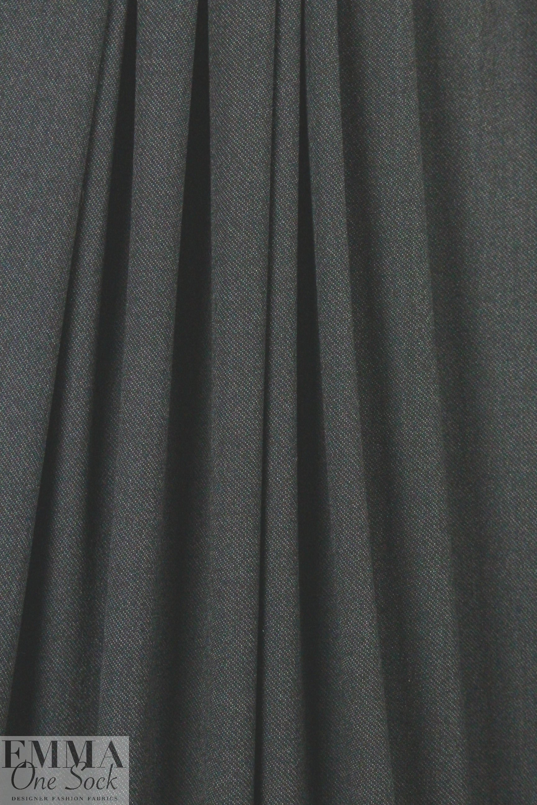 CA designer off-black denim 4-way stretch knit