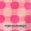 Italian 'pink Malibu' dotted bengaline stretch jacquard 1.125 yds