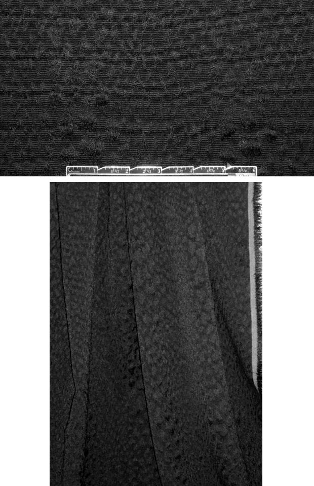Italian cotton blend stretch jacquard - black 1.75 yd