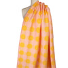 Italian 'peach Malibu' dotted bengaline stretch jacquard .75 yds