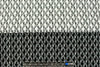 Japanese reversible stretch jacquard - b/w chain link 2.125 yd
