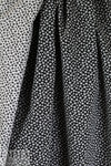NY designer reversible stretch jacquard - black/white 2.25 yd